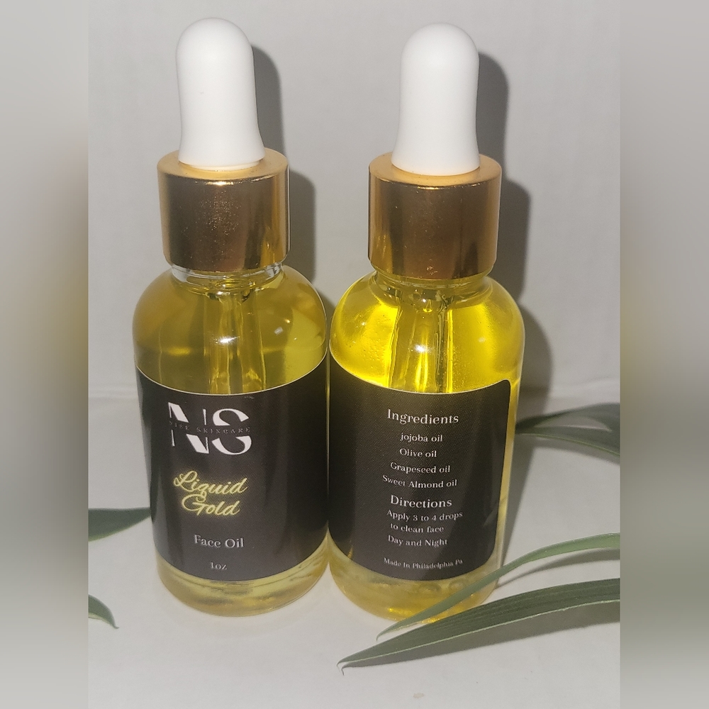 Handmade Liquid Gold Skin Oils- Nise Skincare